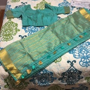 Woven Art Silk Jacquard Saree